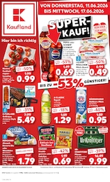 Kaufland Prospekt „Hier bin ich richtig“ für Cobbel und Umgebung mit 50 Seiten Kaufland Prospekt für Cobbel und Umgebung: „Hier bin ich richtig“, 50 Seiten, 11.06.2026 - 17.06.2026
