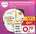 Quarkcreme Angebote von Genussmomente bei Netto Marken-Discount Würzburg für 0,79 €