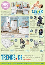 Aktueller Trends Prospekt mit Babyzimmer, "Clever Wochen", Seite 12
