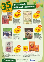 Hunde Snacks Angebot im aktuellen Fressnapf Prospekt auf Seite 12