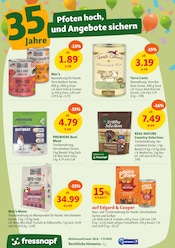 Hunde Snacks Angebote im Prospekt "Pfoten hoch, Preise runter!" von Fressnapf Hunde Snacks Angebote im Prospekt "Pfoten hoch, Preise runter!" von Fressnapf auf Seite 12