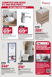 WC Angebote im Prospekt "POUR BIEN RÉNOVER, COMPTEZ SUR NOUS…" von Gedimat auf Seite 11