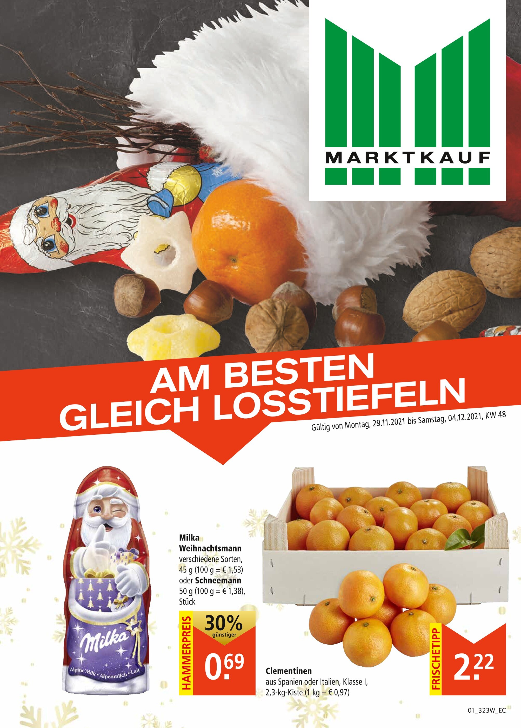 Marktkauf Prospekt für Herxheim mit 40 Seiten Marktkauf Prospekt für Herxheim: "Aktuelle Angebote", 40 Seiten, 29.11.2021 - 04.12.2021