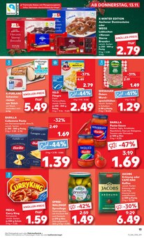 Barilla im Kaufland Prospekt "KNÜLLER" mit 62 Seiten (Rostock)