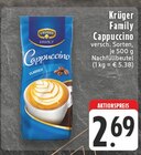 Cappuccino Angebote von Krüger Family bei EDEKA Ibbenbüren für 2,69 €