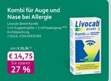 Augentropfen oder Nasenspray bei mea - meine apotheke im Prospekt "" für 14,75 €