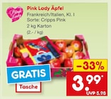 Aktuelles Pink Lady Äpfel Angebot bei Netto Marken-Discount in Pforzheim ab 3,99 €