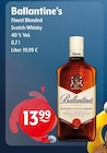 Finest Blended Scotch Whisky Angebote von Ballantine's bei Getränke Hoffmann Hückelhoven für 13,99 €