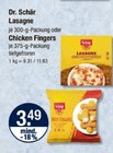 Lasagne oder Chicken Fingers von Dr. Schär im aktuellen V-Markt Prospekt für 3,49 €