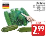 EDEKA - Mini-Gurken Angebot im Prospekt Mini-Gurken bei EDEKA im Prospekt "" für 2,99 €