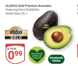 Premium Avocados Angebote von Globus Gold bei GLOBUS Siegen für 0,99 €