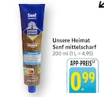 EDEKA Küssaberg - Senf mittelscharf Angebot im Prospekt Senf mittelscharf bei EDEKA im Küssaberg Prospekt für 0,99 €