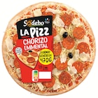 La Pizz Chorizo Emmental - Sodebo à 1,93 € dans le catalogue Intermarché Super