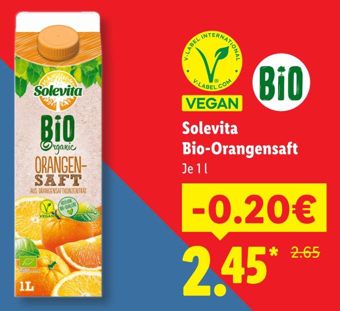 Bio-Orangensaft