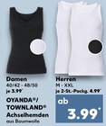 Damen Achselhemden Angebote von OYANDA/TOWNLAND bei Kaufland Duisburg für 3,99 €