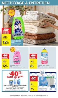 Promotion Lessive dans le prospectus Carrefour, valable du 27/10/2026 au 09/11/2026 Promo Lessive dans le catalogue Carrefour du moment à la page 51