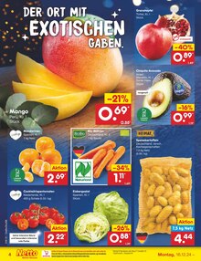 Bananen im Netto Marken-Discount Prospekt "Aktuelle Angebote" mit 56 Seiten (Ulm)