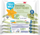 Sensitive Feuchttücher von Hallo Welt im aktuellen budni Prospekt