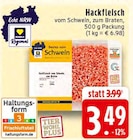 Hackfleisch im Angebot bei EDEKA in Soest Hackfleisch Angebote bei EDEKA Soest für 3,49 €