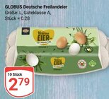 Deutsche Freilandeier Angebote von Globus bei GLOBUS Neustadt für 2,79 €