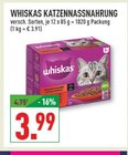 Katzennassnahrung im Angebot bei Marktkauf in Bochum Katzennassnahrung Angebote von Whiskas bei Marktkauf Bochum für 3,99 €