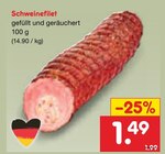 Schweinefilet Angebote bei Netto Marken-Discount Freiberg für 1,49 €