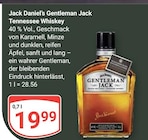Aktuelles Gentleman Jack Tennessee Whiskey Angebot bei GLOBUS in Siegen (Universitätsstadt) ab 19,99 €