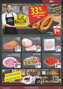 Wurst im aktuellen EDEKA Prospekt (Erlangen) Wurst im EDEKA Prospekt "Wir lieben Lebensmittel!" mit 28 Seiten (Erlangen)