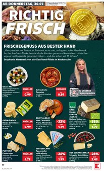 Feinkostlebensmittel im Kaufland Prospekt "Hier bin ich richtig" mit 75 Seiten (Duisburg)