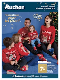 Catalogue Auchan Hypermarché "Tous en tenue pour les fêtes !" à Livry-Gargan et alentours, 12 pages, 14/11/2023 - 24/12/2023
