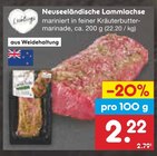 Neuseeländische Lammlachse Angebote von Lambango bei Netto Marken-Discount Dresden für 2,22 €