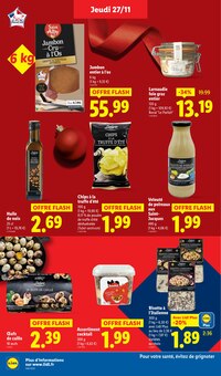 Promo Champagne dans le catalogue Lidl du moment à la page 28