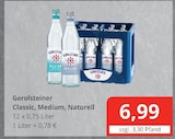 Classic Angebote von Gerolsteiner bei Getränkefachmarkt Rausch Wetzlar für 6,99 €