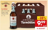 Aktuelles Landbier Angebot bei Netto Marken-Discount in Landau (Pfalz) ab 9,99 €
