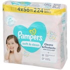 Lingettes pour bébé Pampers Soft & Clean à Action dans Poitiers Lingettes pour bébé Pampers Soft & Clean à Action dans Poitiers