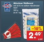 Aktuelle Weißwurst Angebote bei Netto Marken-Discount in Berlin Aktuelles Münchner Weißwurst Angebot bei Netto Marken-Discount in Berlin ab 2,49 €