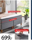 Aktuelles Boxspringbett LINDOS Angebot bei Zurbrüggen in Essen ab 699,00 €