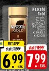 Gold im Angebot bei EDEKA in Hemer Gold Angebote von Nescafé bei EDEKA Hemer für 6,99 €