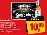 Krombacher im Angebot bei Markant in Neumünster Krombacher Angebote bei Markant Neumünster für 10,99 €
