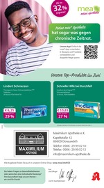 Aktueller mea - meine apotheke Apotheke Prospekt in Donauwörth und Umgebung, "Unsere Juni-Angebote" mit 4 Seiten, 01.06.2025 - 30.06.2025