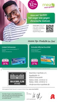 Aktueller mea - meine apotheke Prospekt