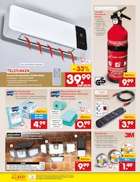 Netto Marken-Discount Solar LED Strahler im Prospekt 