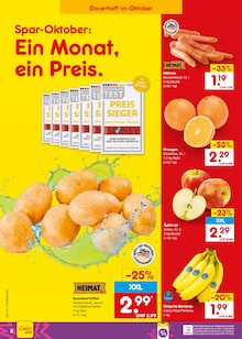 Äpfel im Netto Marken-Discount Prospekt "Aktuelle Angebote" mit 75 Seiten (Duisburg)