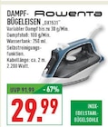 Dampfbügeleisen Angebote von Rowenta bei Marktkauf Kamen für 29,99 €
