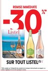 Intermarché Ollières - Promo -30% REMISE IMMÉDIATE SUR TOUT LISTEL Promo -30% REMISE IMMÉDIATE SUR TOUT LISTEL à dans le catalogue Intermarché à Ollières