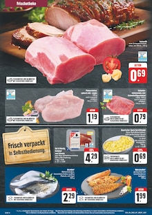 Schweinefleisch im EDEKA Prospekt "Wir lieben Lebensmittel!" mit 8 Seiten (Würzburg)