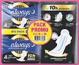 Serviettes hygiéniques duo pack - ALWAYS - U Express Serviettes hygiéniques duo pack - ALWAYS à 5,21 € dans le catalogue U Express