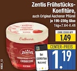 Frühstücks-Konfitüre Erdbeere von Zentis im aktuellen EDEKA Prospekt für 1,19 €