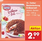 Backmischung Erdbeerzeit im Angebot bei Netto Marken-Discount in Kirchheim Backmischung Erdbeerzeit Angebote von Dr. Oetker bei Netto Marken-Discount Kirchheim für 2,99 €