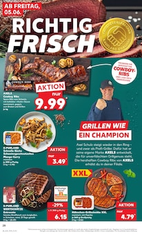 Rindfleisch im aktuellen Kaufland Prospekt (Bochum) Rindfleisch im Kaufland Prospekt "Hier bin ich richtig" mit 69 Seiten (Bochum)